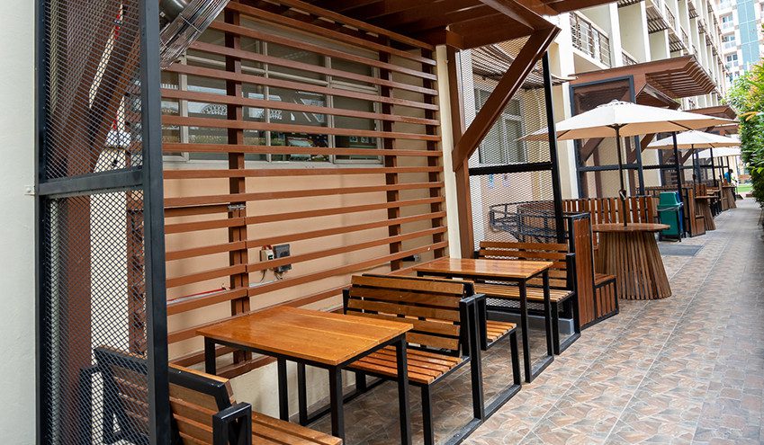 facilities - cafeteria alfresco